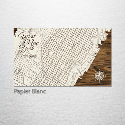 West New York, New Jersey Street Map