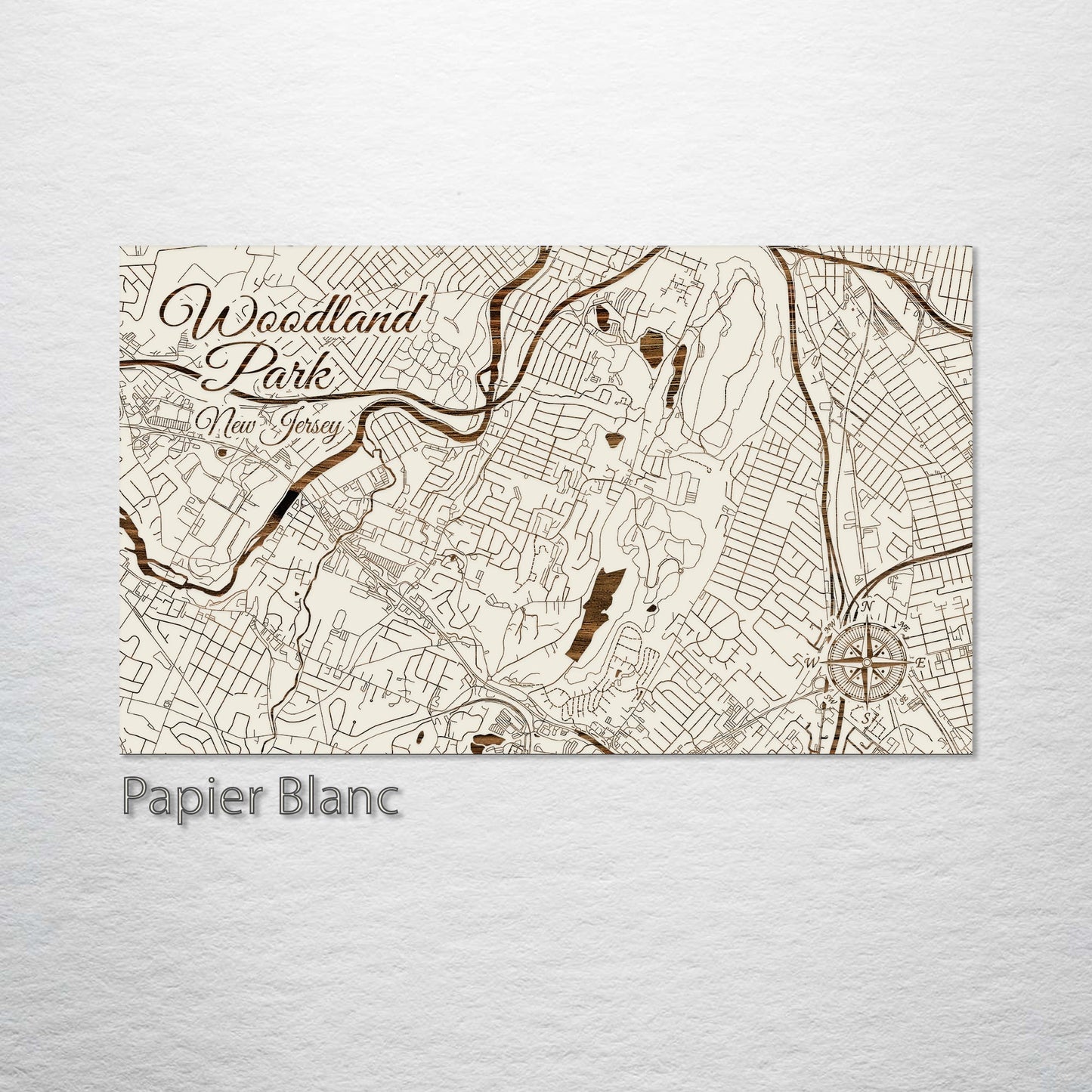 Woodland Park, New Jersey Street Map