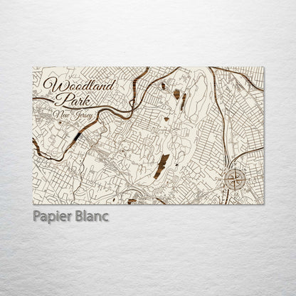 Woodland Park, New Jersey Street Map