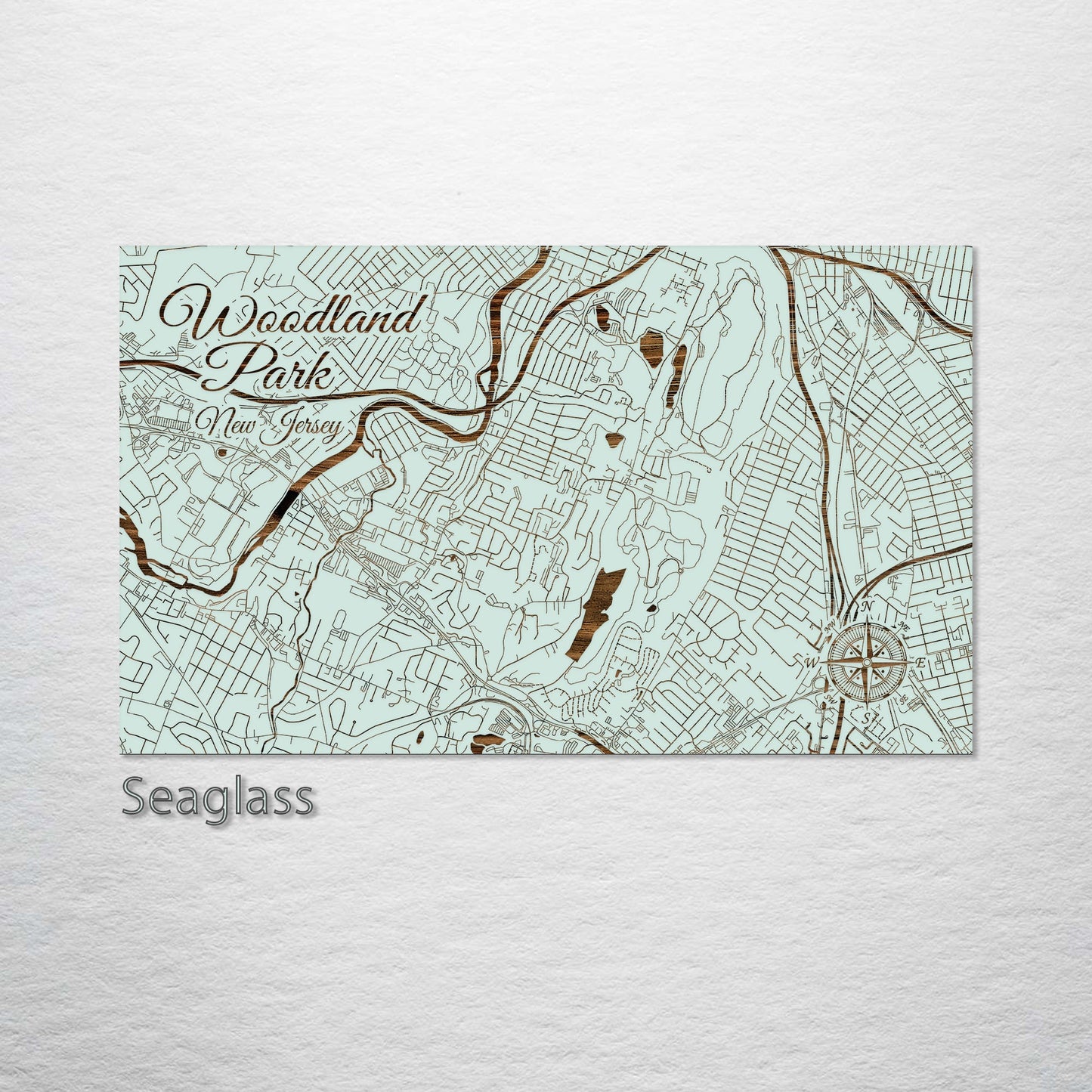 Woodland Park, New Jersey Street Map