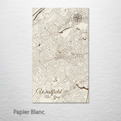 Westfield, New Jersey Street Map