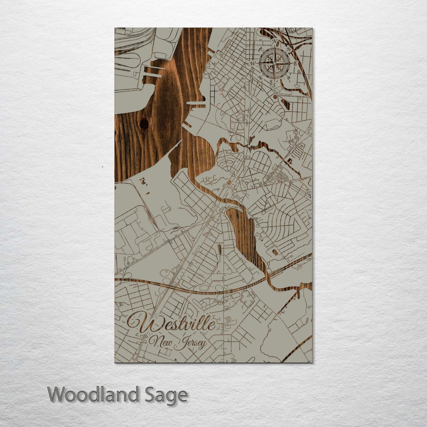 Westville, New Jersey Street Map