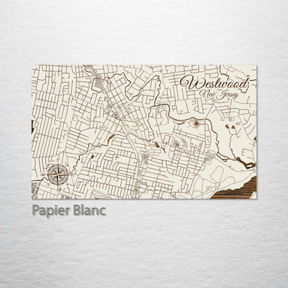 Westwood, New Jersey Street Map