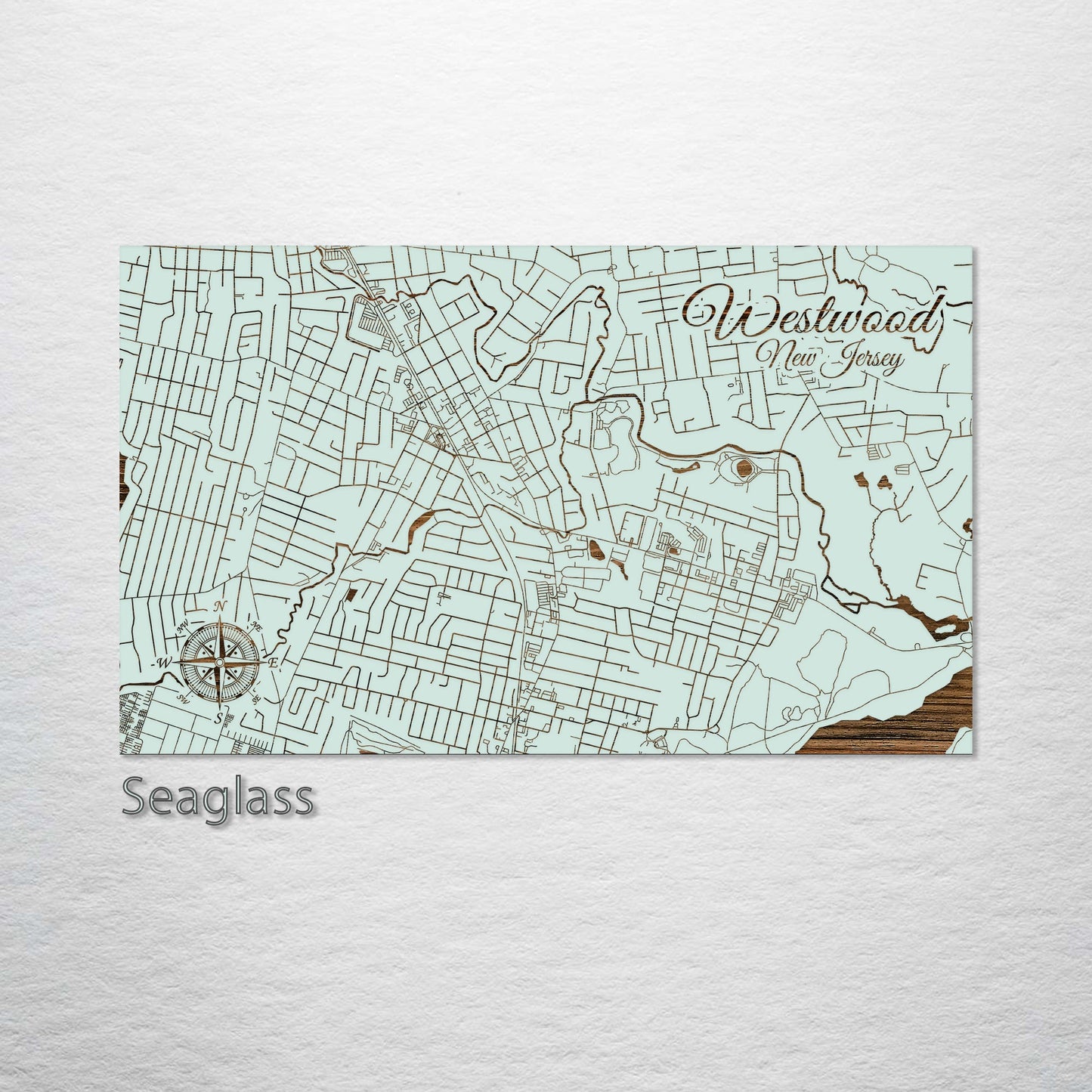 Westwood, New Jersey Street Map