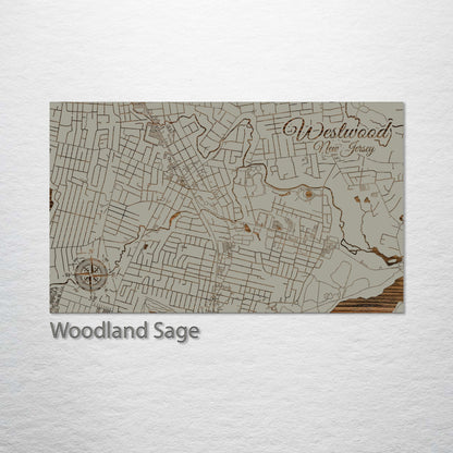 Westwood, New Jersey Street Map