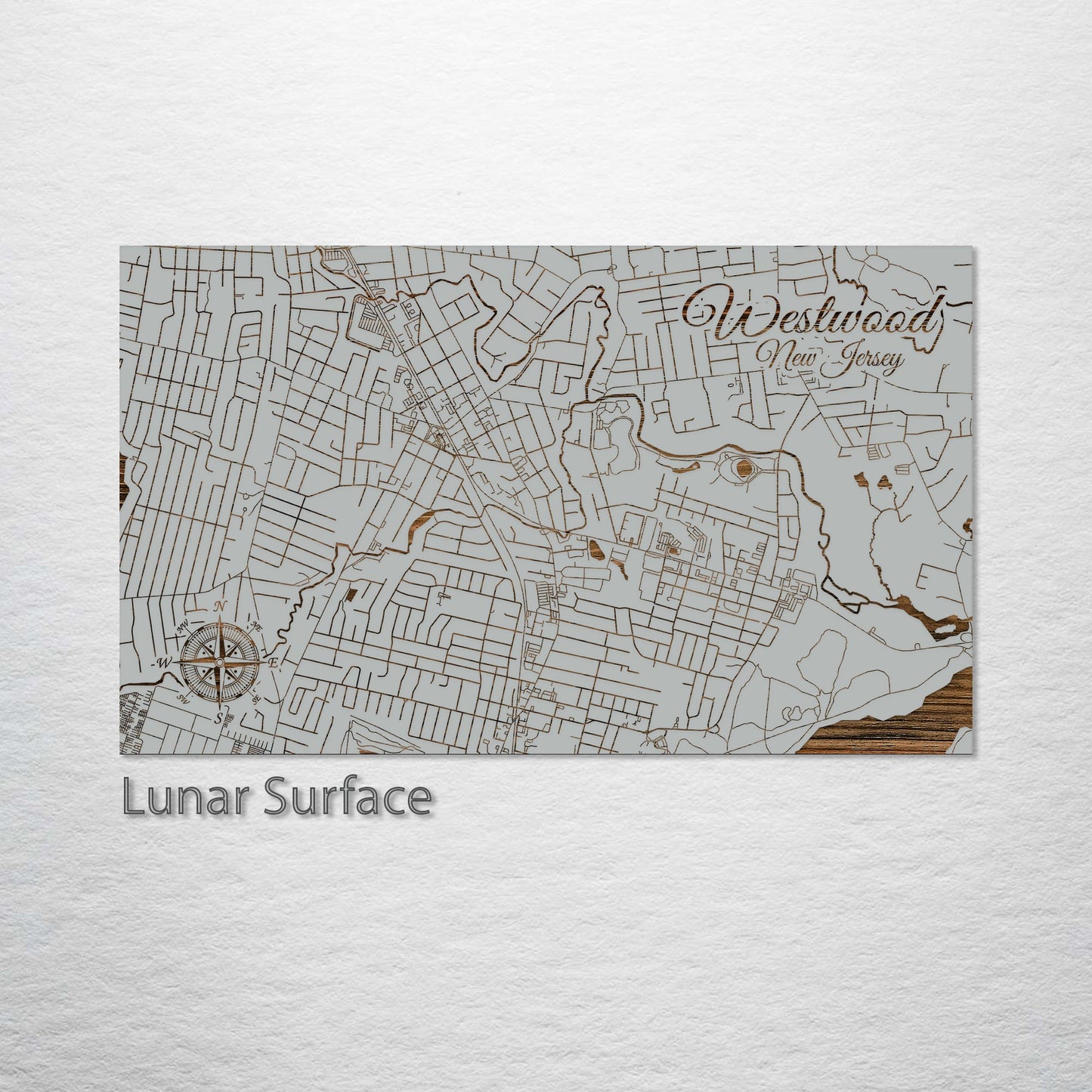 Westwood, New Jersey Street Map