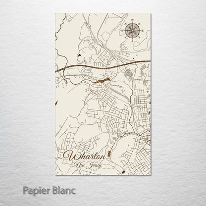 Wharton, New Jersey Street Map