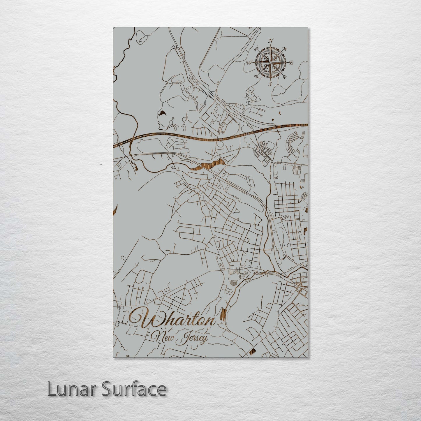 Wharton, New Jersey Street Map