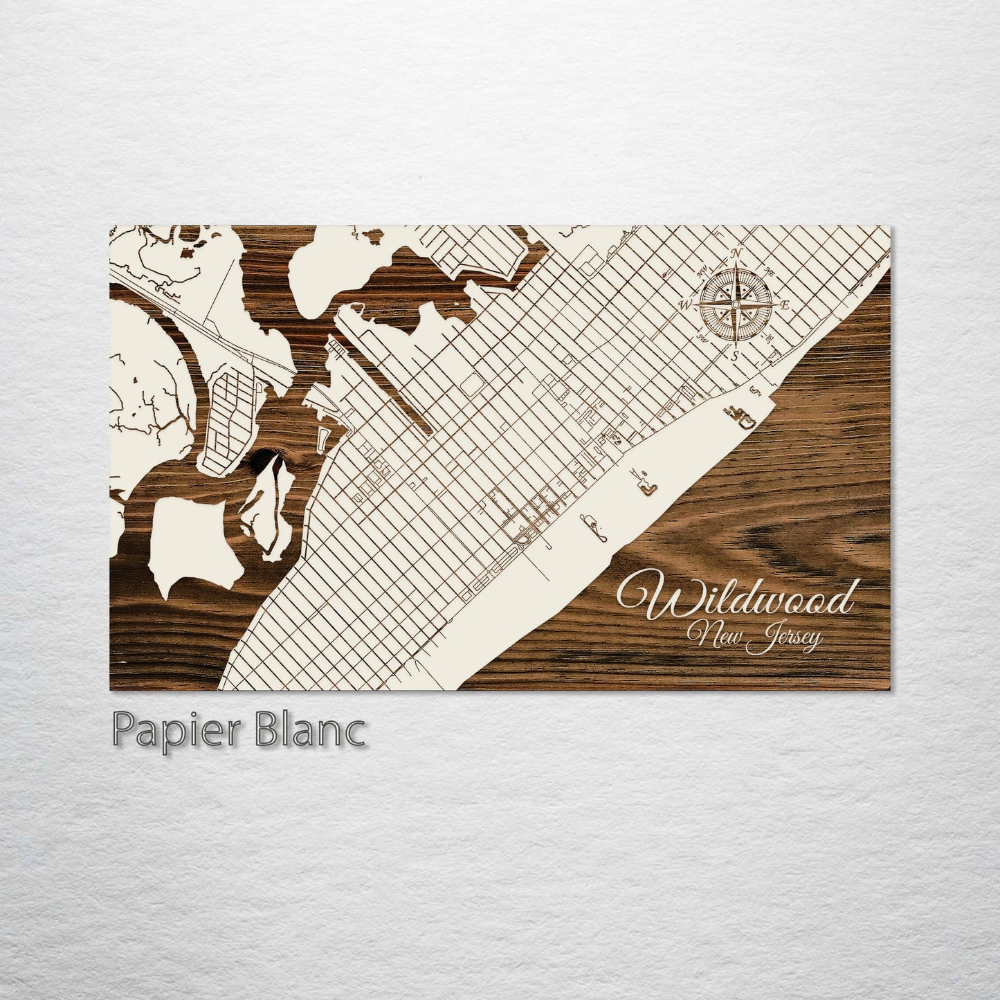 Wildwood, New Jersey Street Map