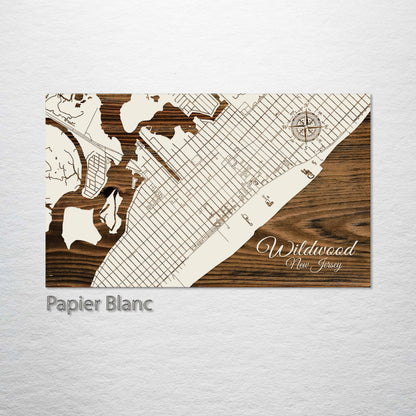 Wildwood, New Jersey Street Map