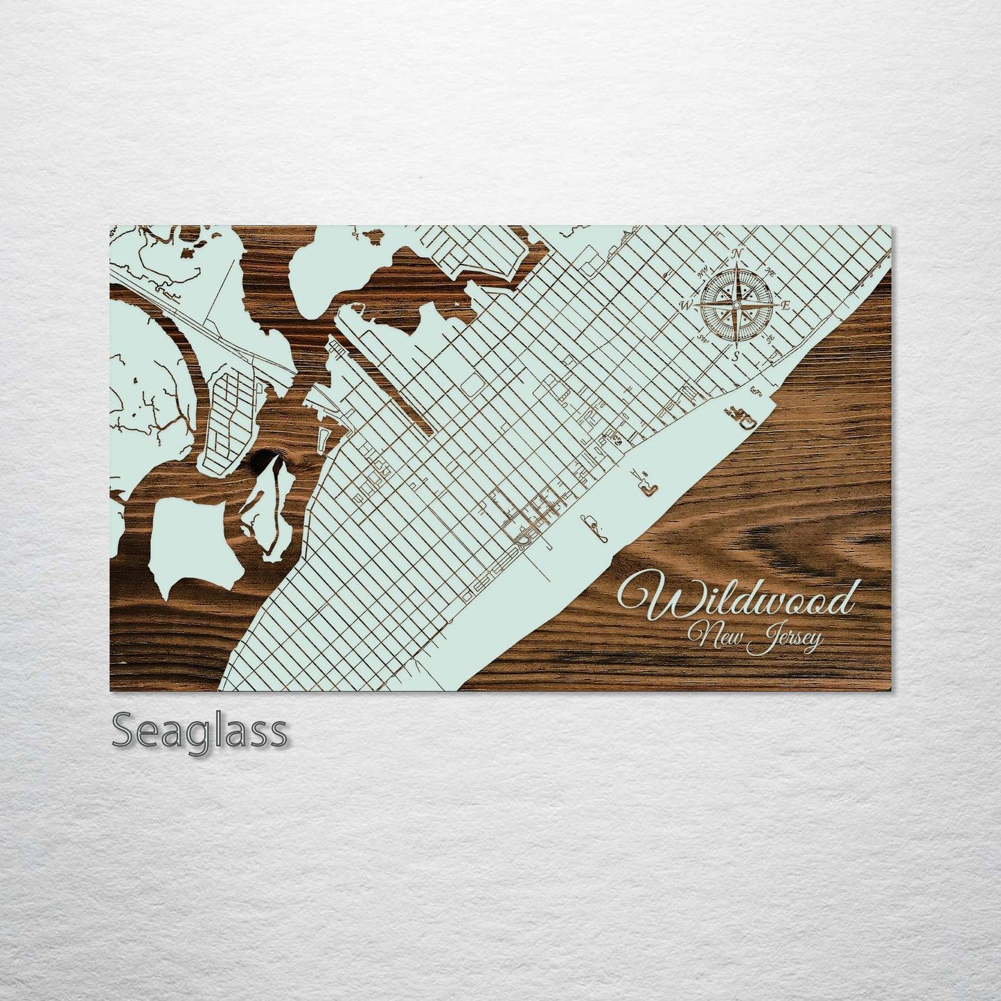 Wildwood, New Jersey Street Map