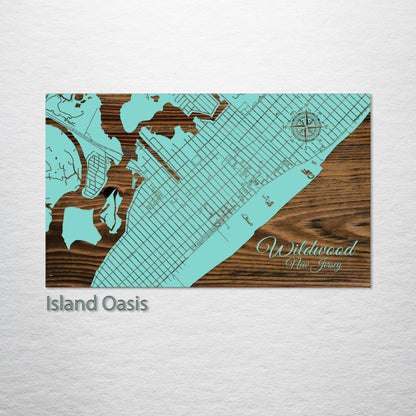 Wildwood, New Jersey Street Map