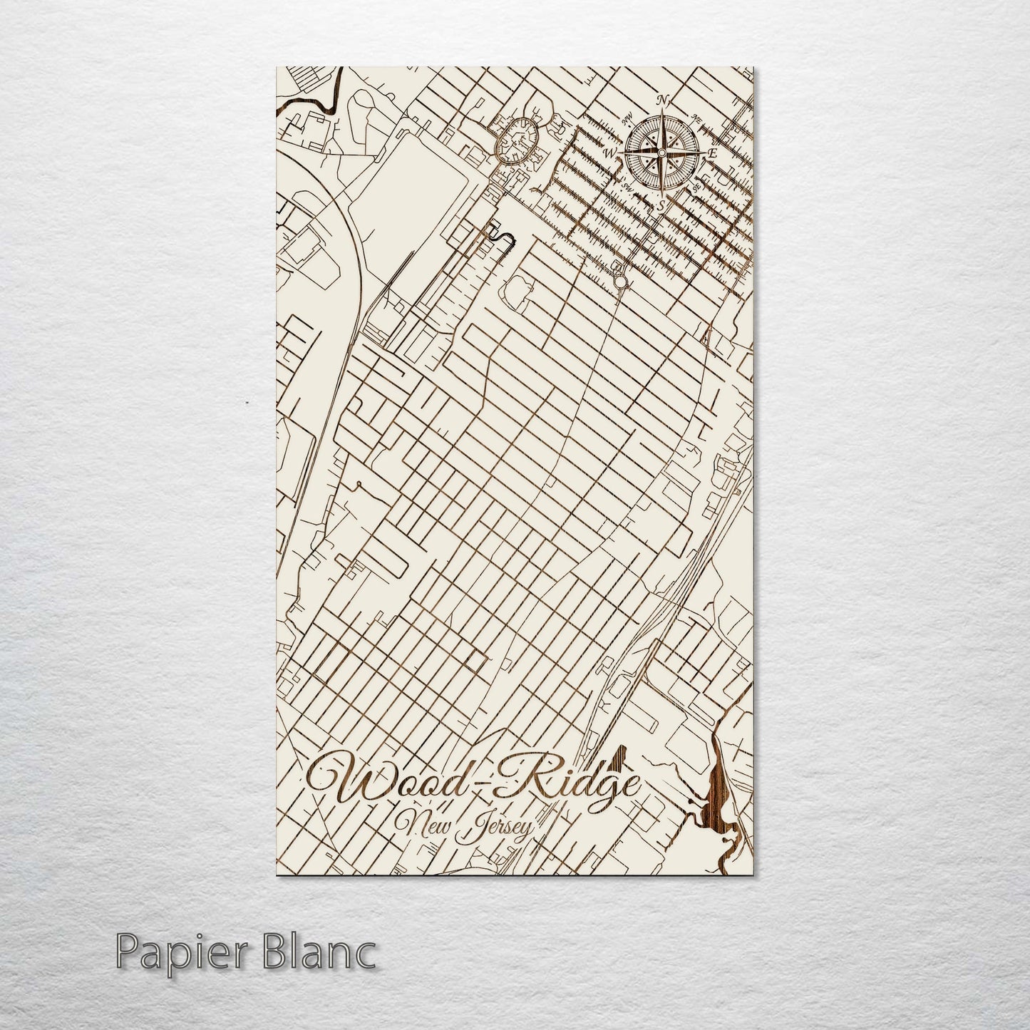 Wood-Ridge, New Jersey Street Map