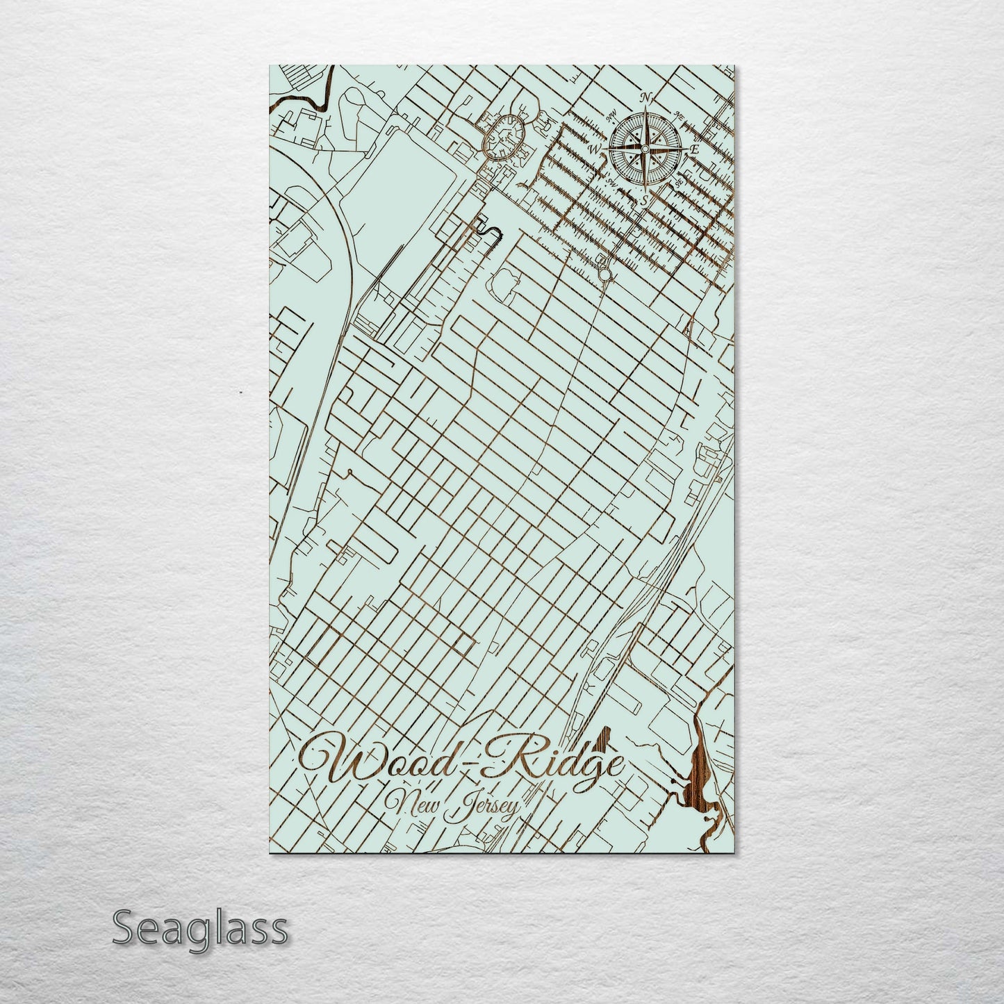 Wood-Ridge, New Jersey Street Map