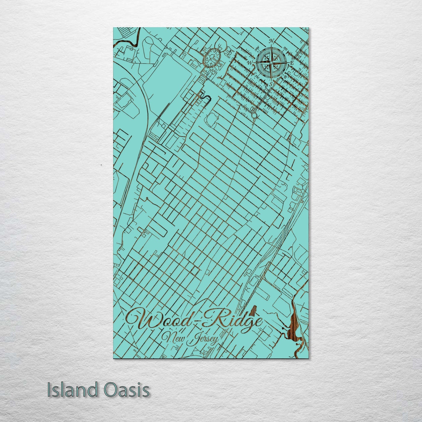 Wood-Ridge, New Jersey Street Map