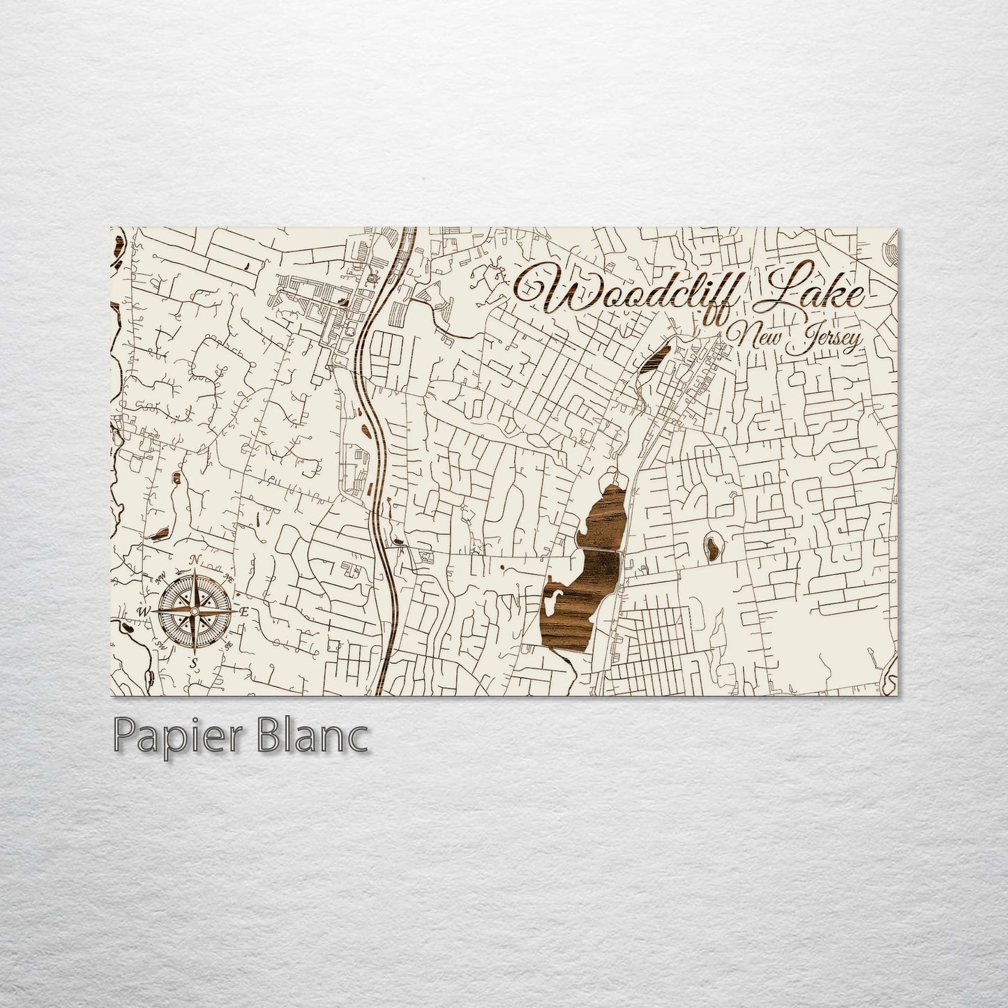 Woodcliff Lake, New Jersey Street Map