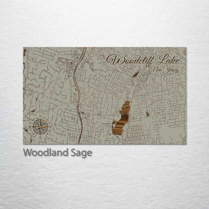 Woodcliff Lake, New Jersey Street Map