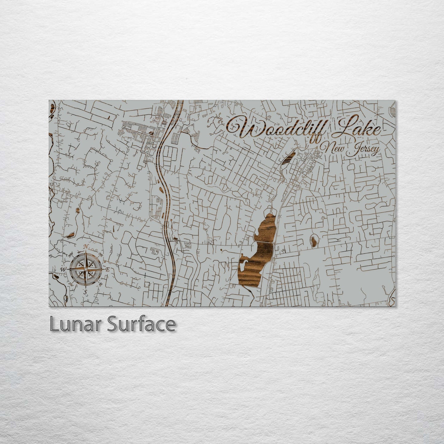 Woodcliff Lake, New Jersey Street Map