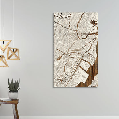 Newark, New Jersey Street Map