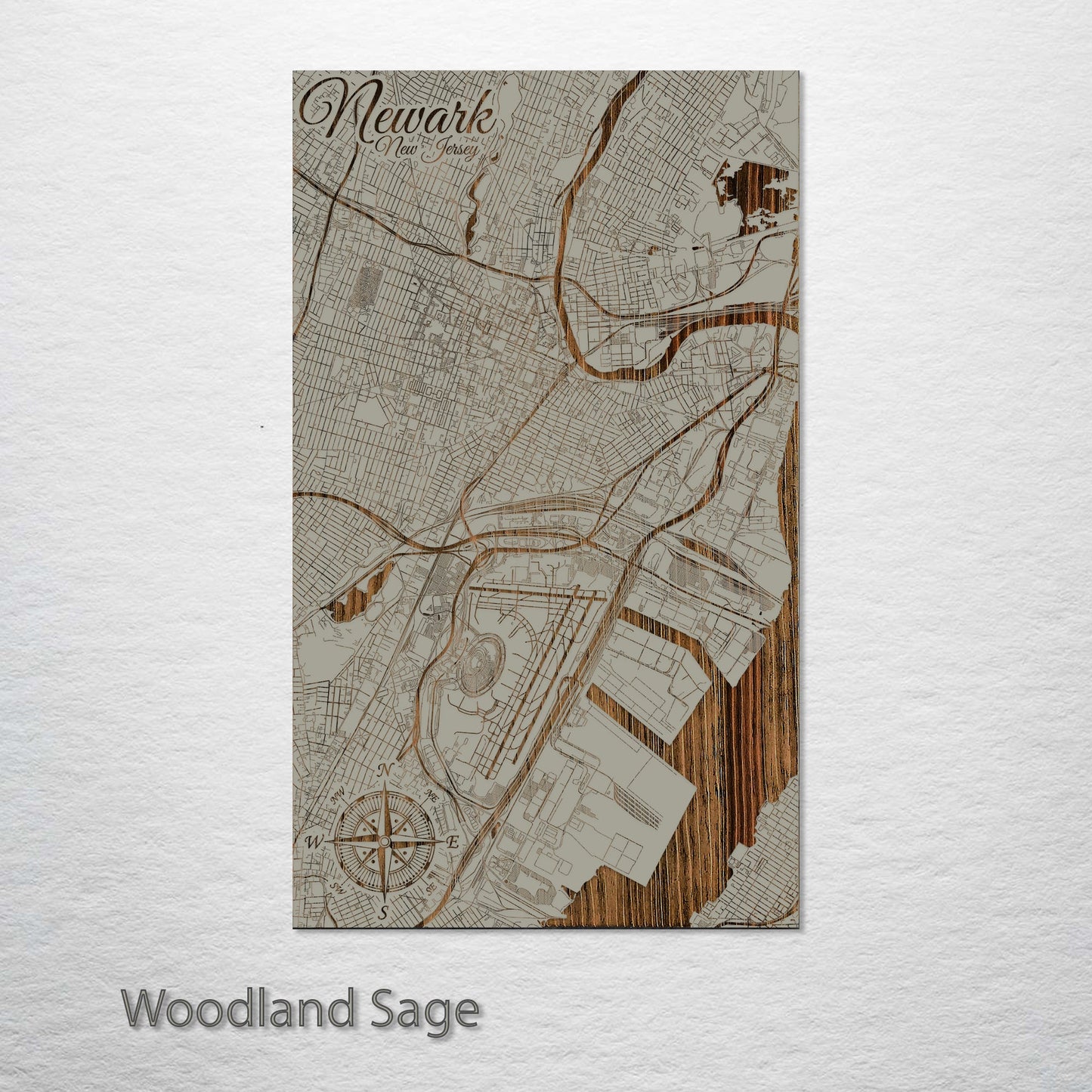 Newark, New Jersey Street Map