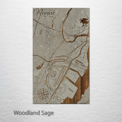 Newark, New Jersey Street Map