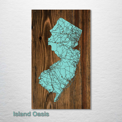New Jersey Isolated Map