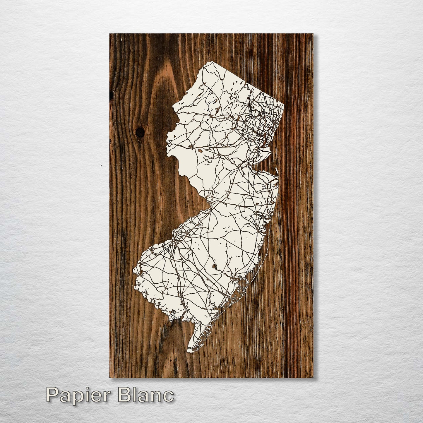 New Jersey Isolated Map