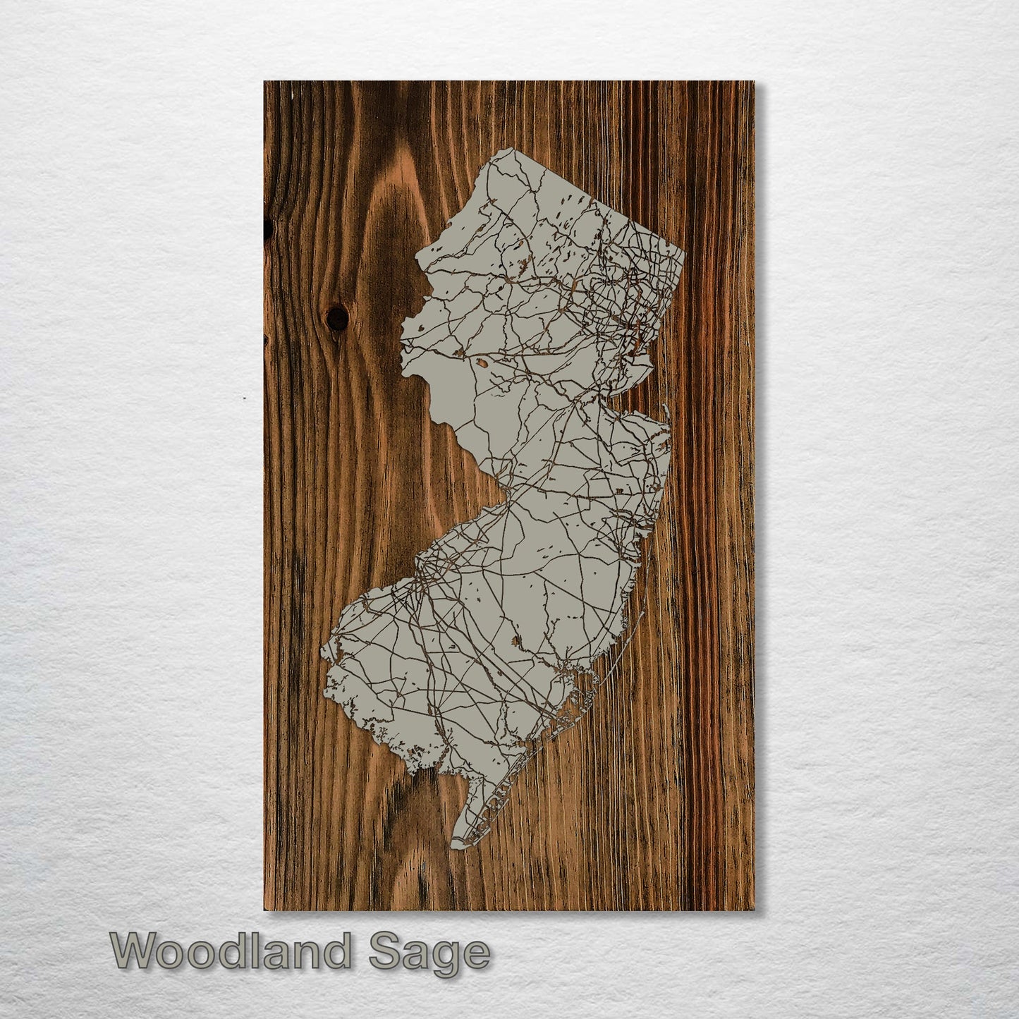 New Jersey Isolated Map