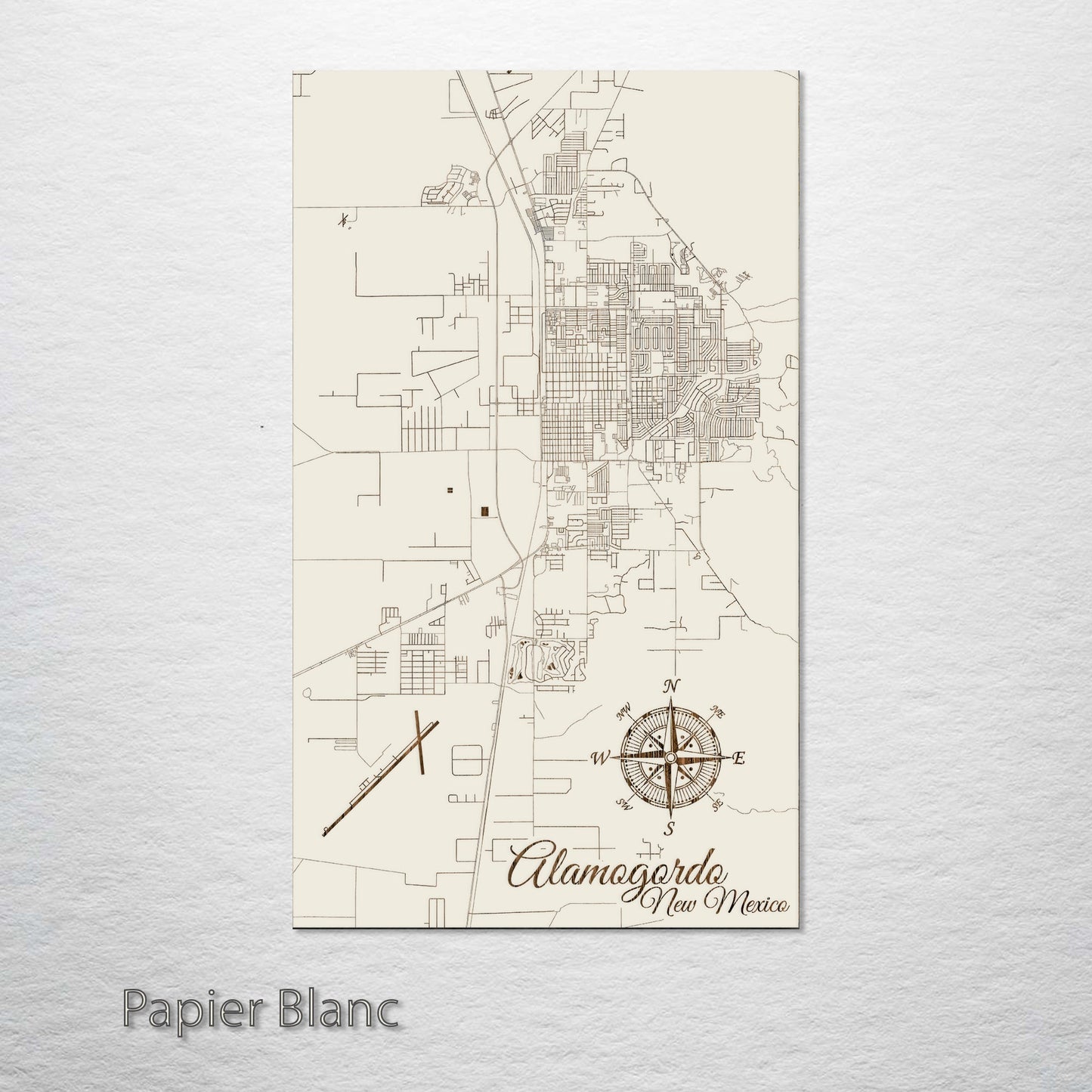 Alamogordo, New Mexico Street Map