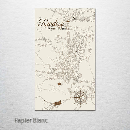 Ruidoso, New Mexico Street Map