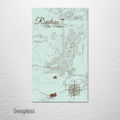 Ruidoso, New Mexico Street Map