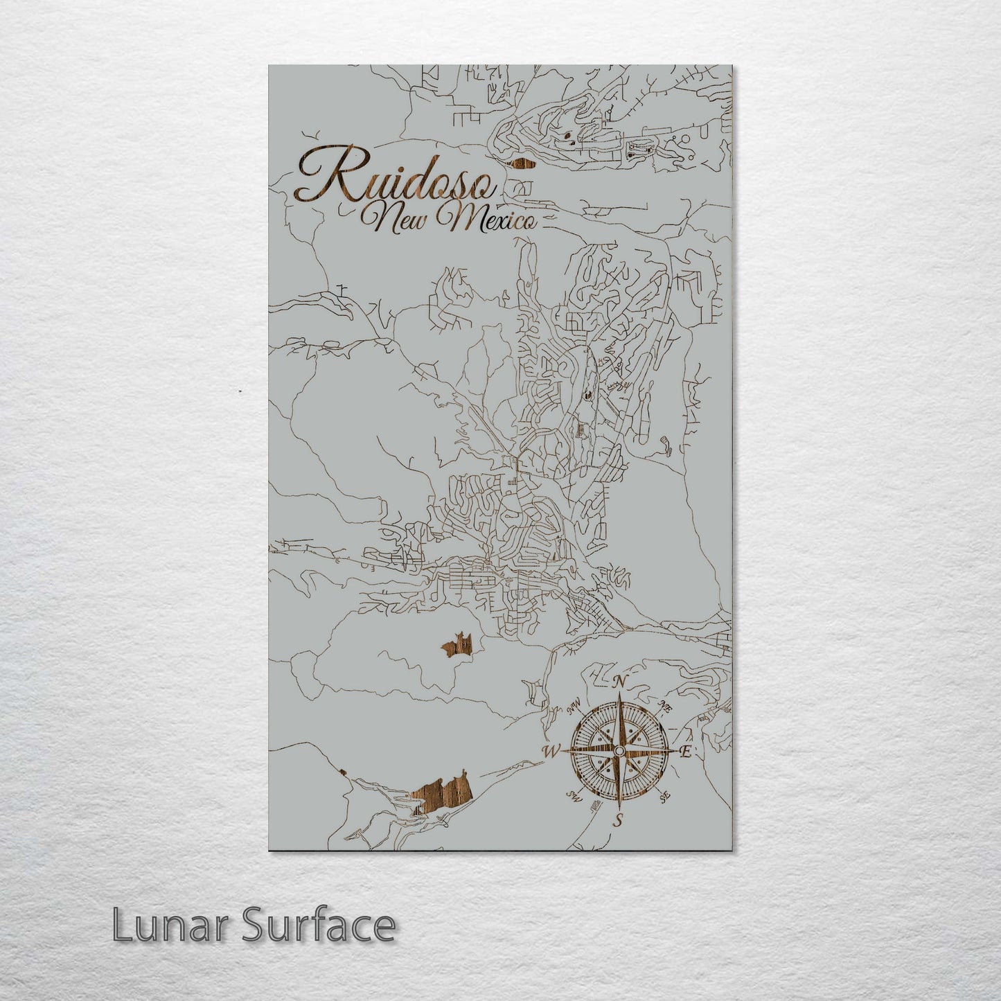 Ruidoso, New Mexico Street Map