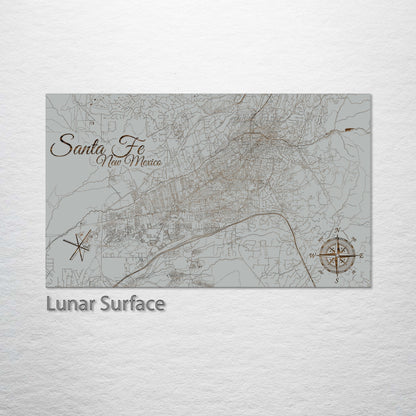 Santa Fe, New Mexico Street Map