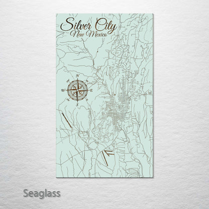 Silver City, New Mexico Street Map