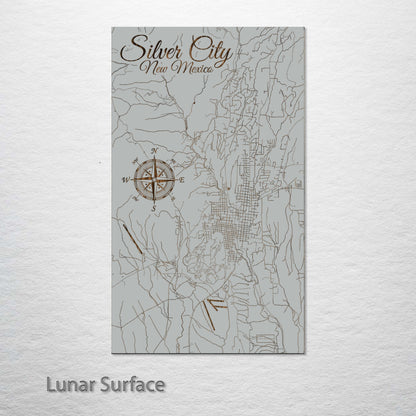 Silver City, New Mexico Street Map