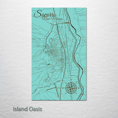 Socorro, New Mexico Street Map