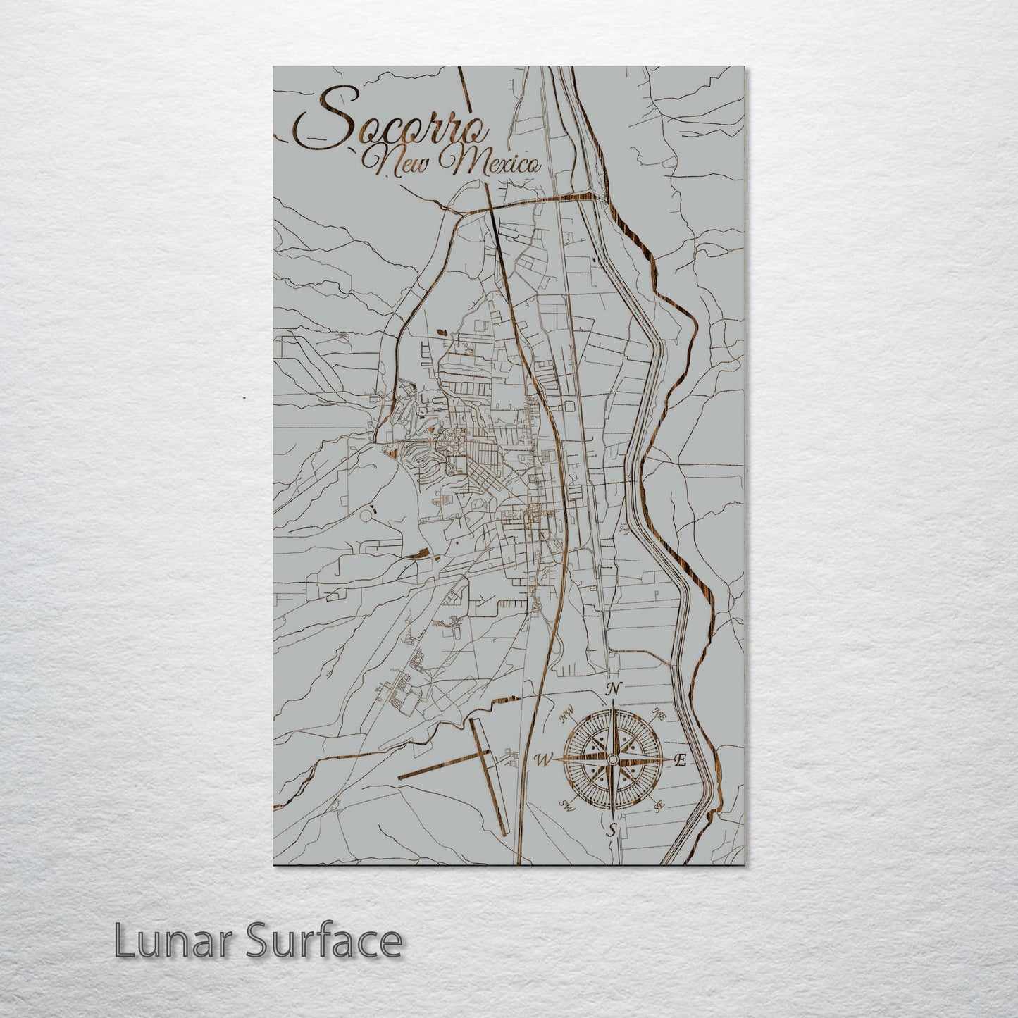 Socorro, New Mexico Street Map