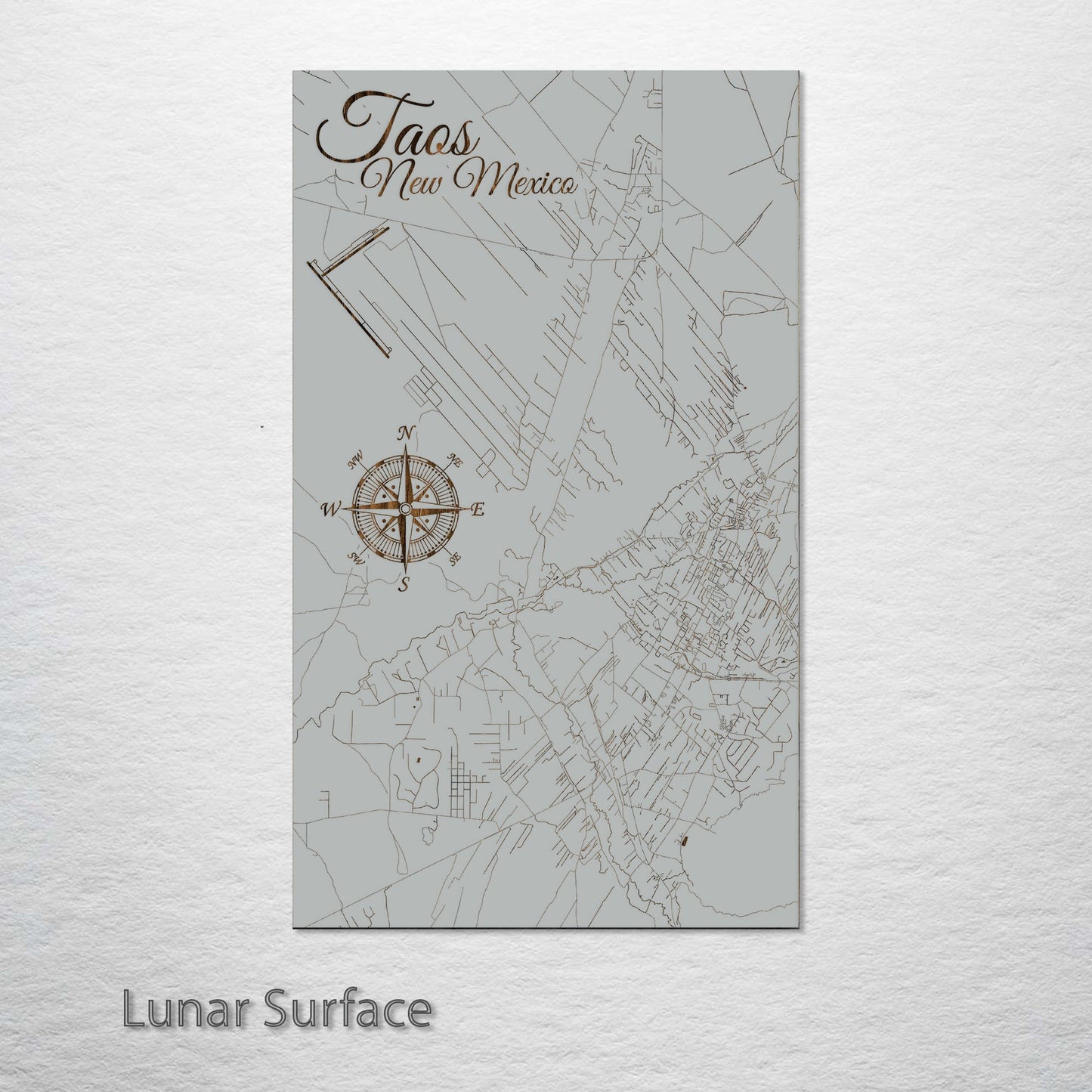 Taos, New Mexico Street Map