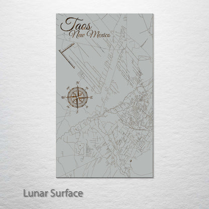 Taos, New Mexico Street Map