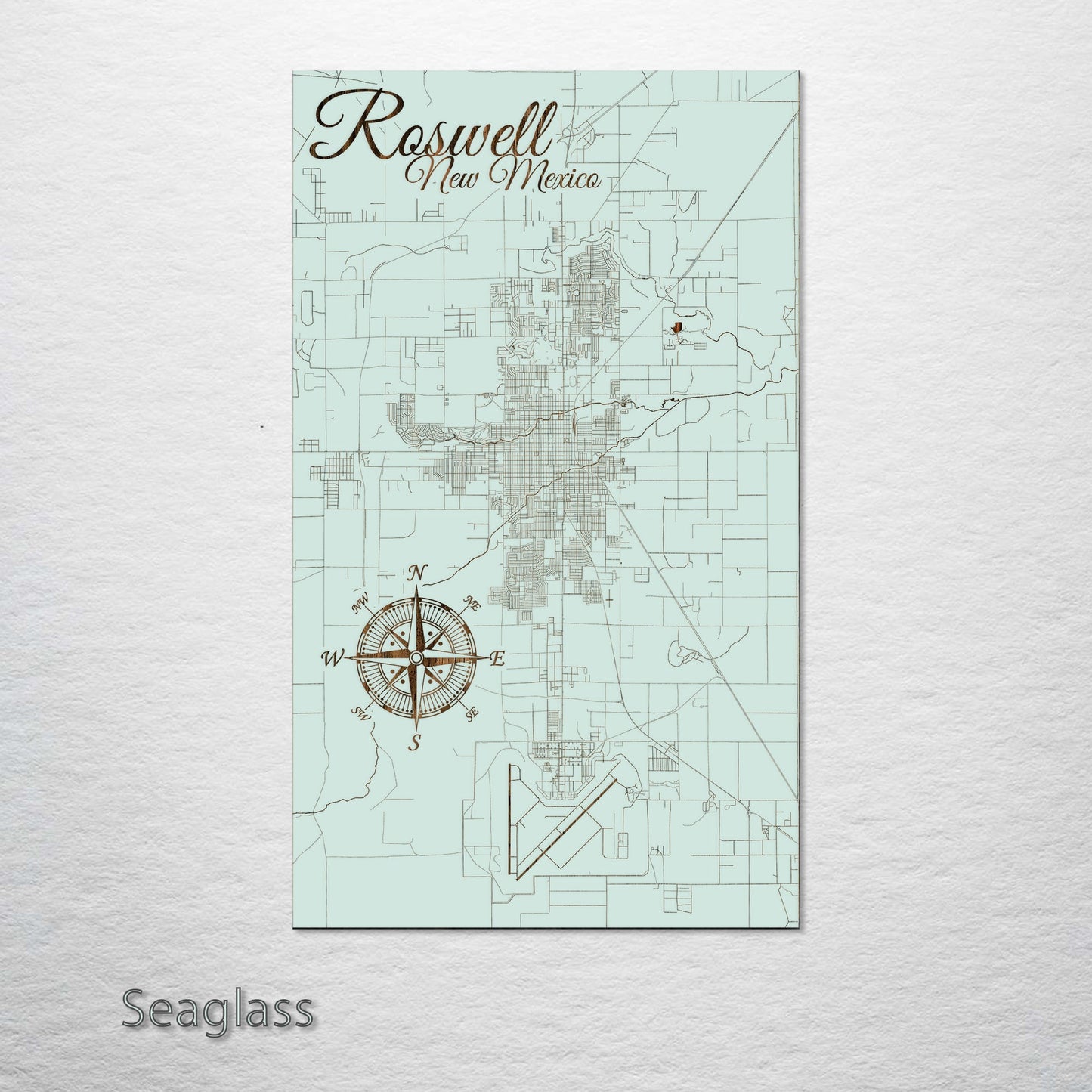 Roswell, New Mexico Street Map