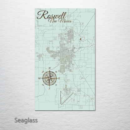 Roswell, New Mexico Street Map