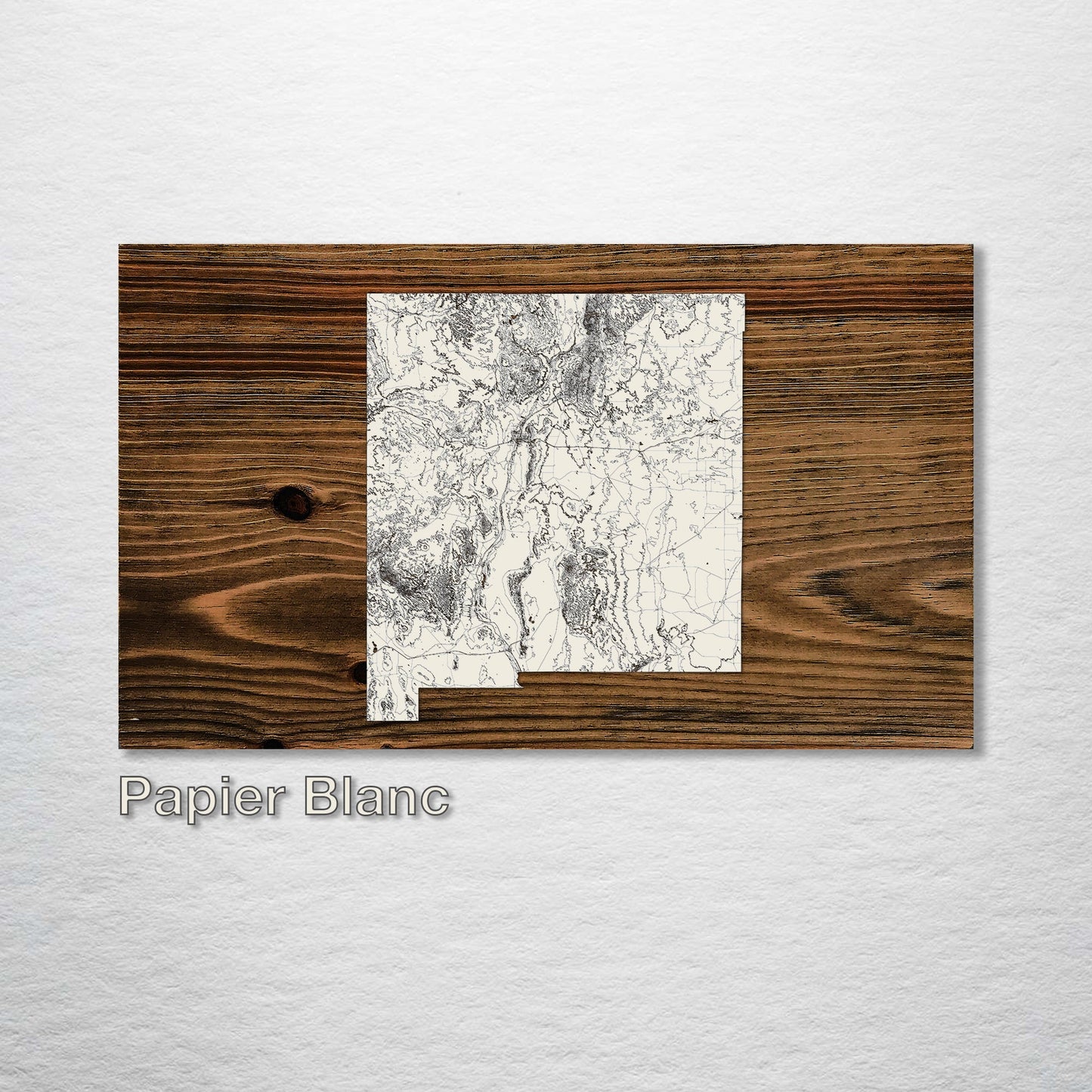 New Mexico Isolated Map (SCH-3X)