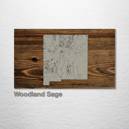 New Mexico Isolated Map (MI-SM)