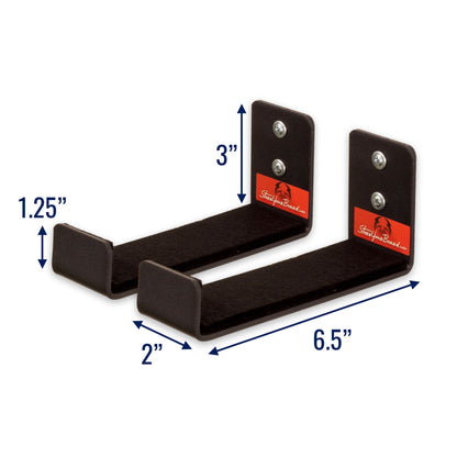 Kirra Minimalist Surfboard Display Rack | Holds 30 lbs