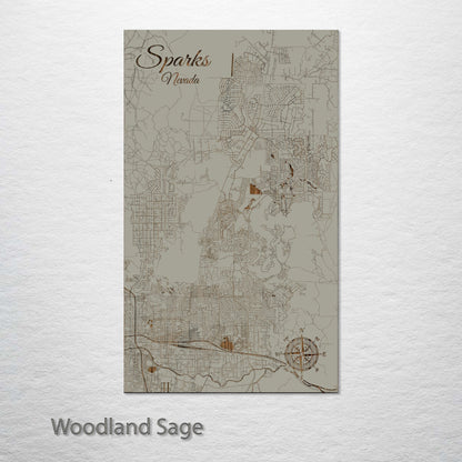 Sparks, Nevada Street Map