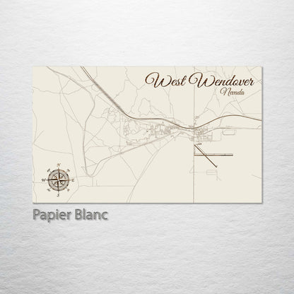 West Wendover, Nevada Street Map