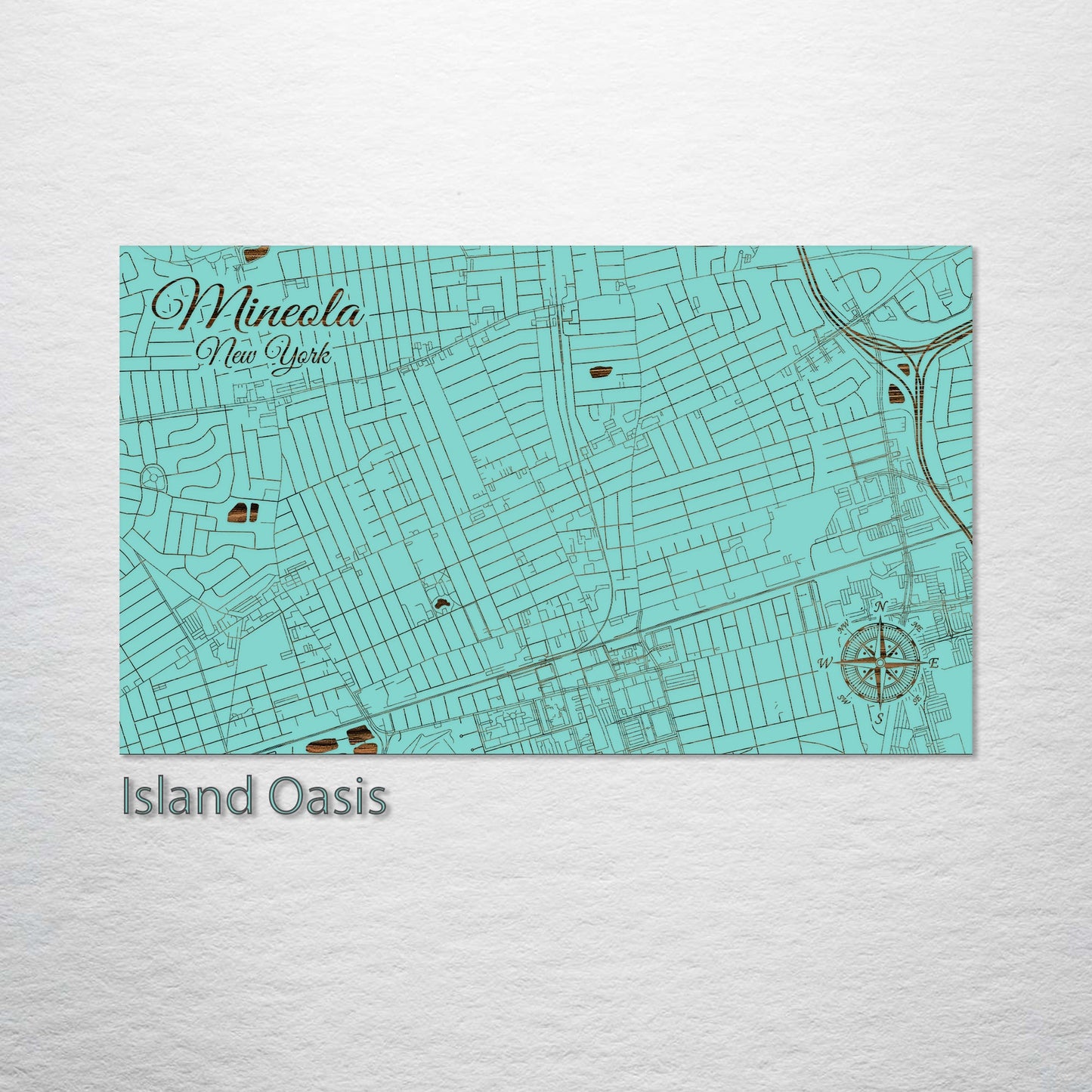 Mineola, New York Street Map