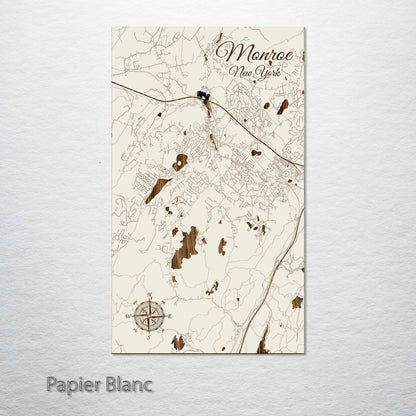 Monroe, New York Street Map