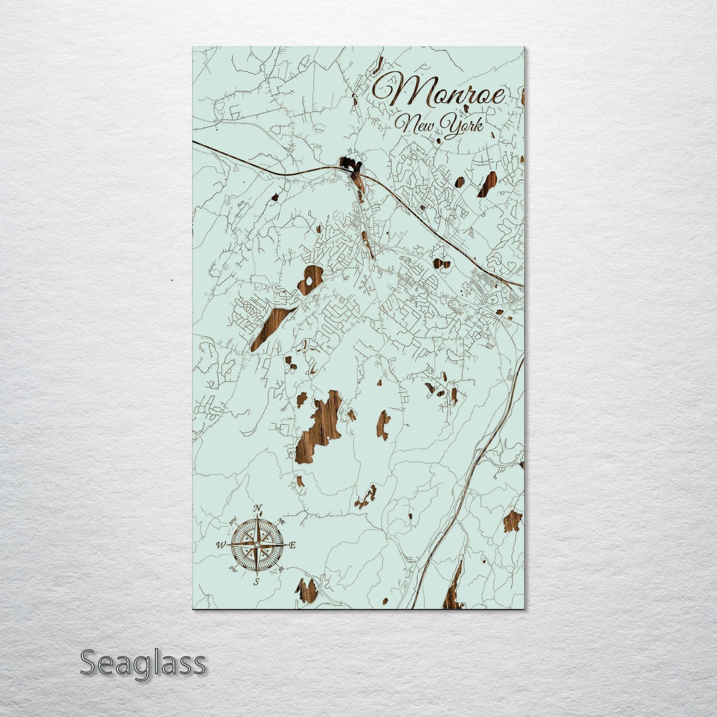 Monroe, New York Street Map