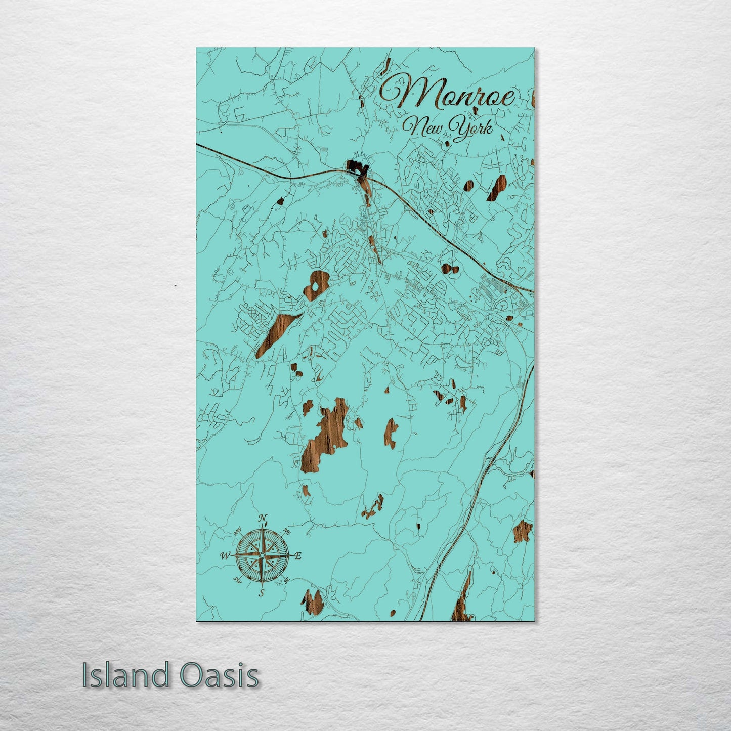 Monroe, New York Street Map